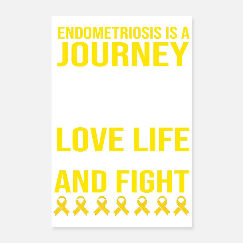 Endométriose Poster 40 x 60 cm