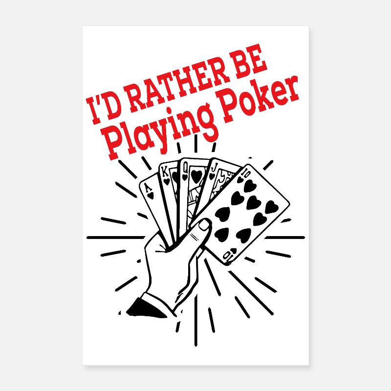 Better poker than anything else Poster 16" x 24" (40x60 cm)