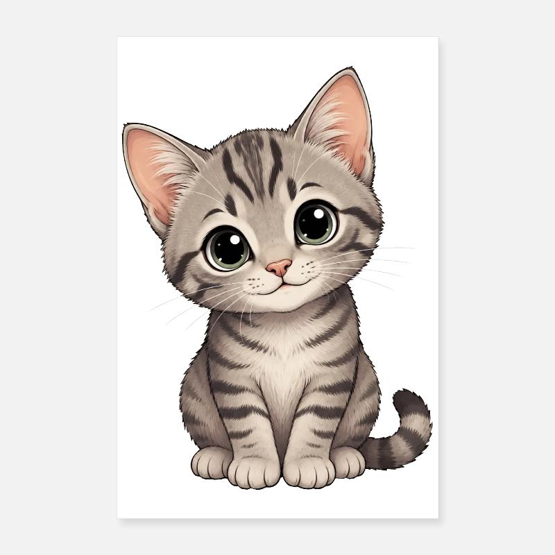 Cher chaton Poster 40 x 60 cm