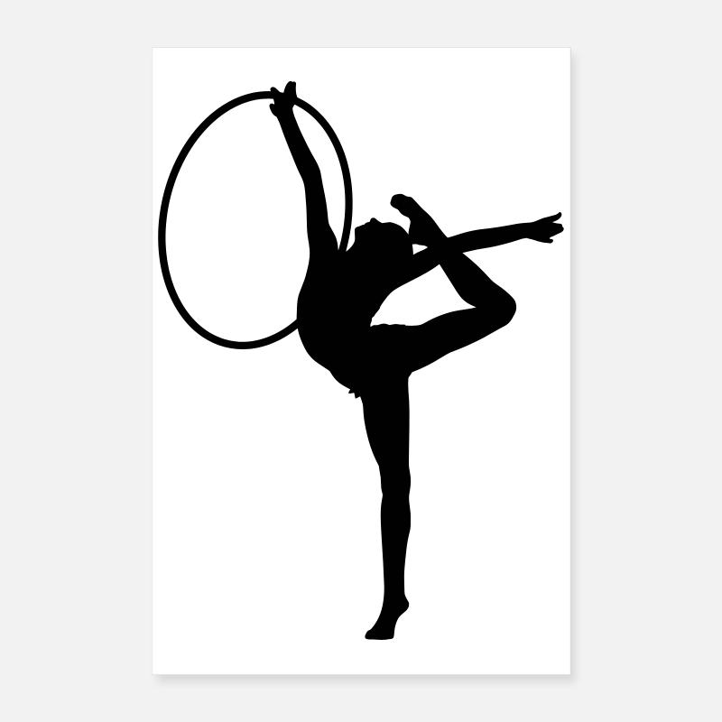 Rhytthmic gymnastics Poster 16" x 24" (40x60 cm)