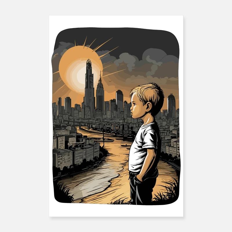 Patrie de l’enfance Poster 40 x 60 cm