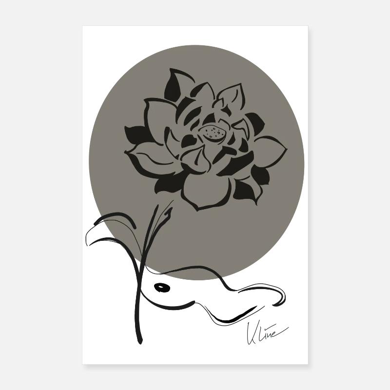 Lotus Poster 16" x 24" (40x60 cm)