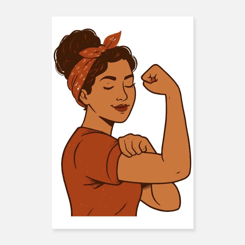 Starke Mama – Stolz und Selbstbewusst Muttertag Poster 40x60 cm