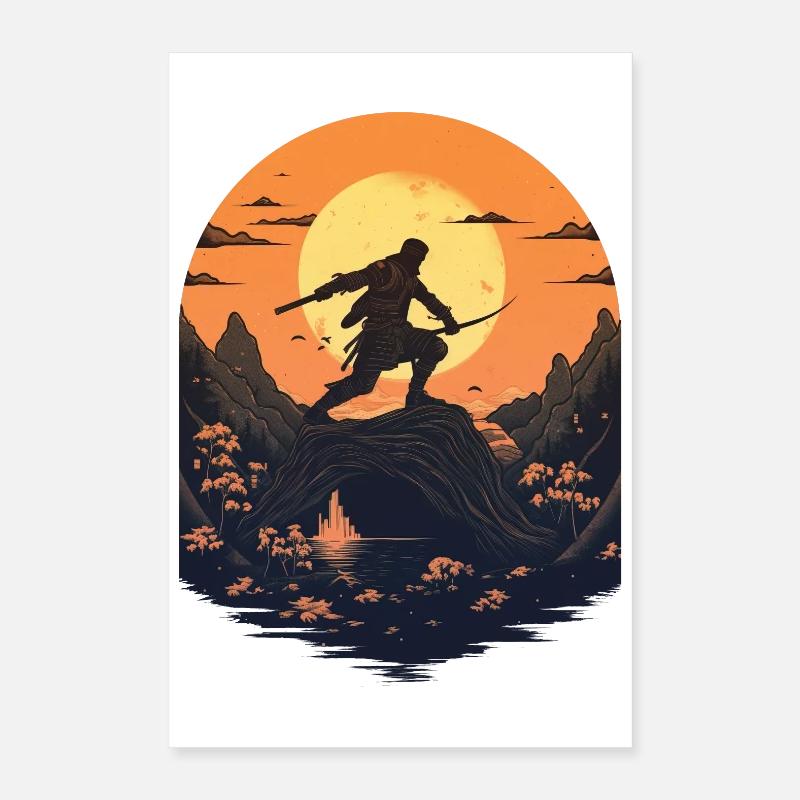 Assassin au clair de lune Poster 40 x 60 cm