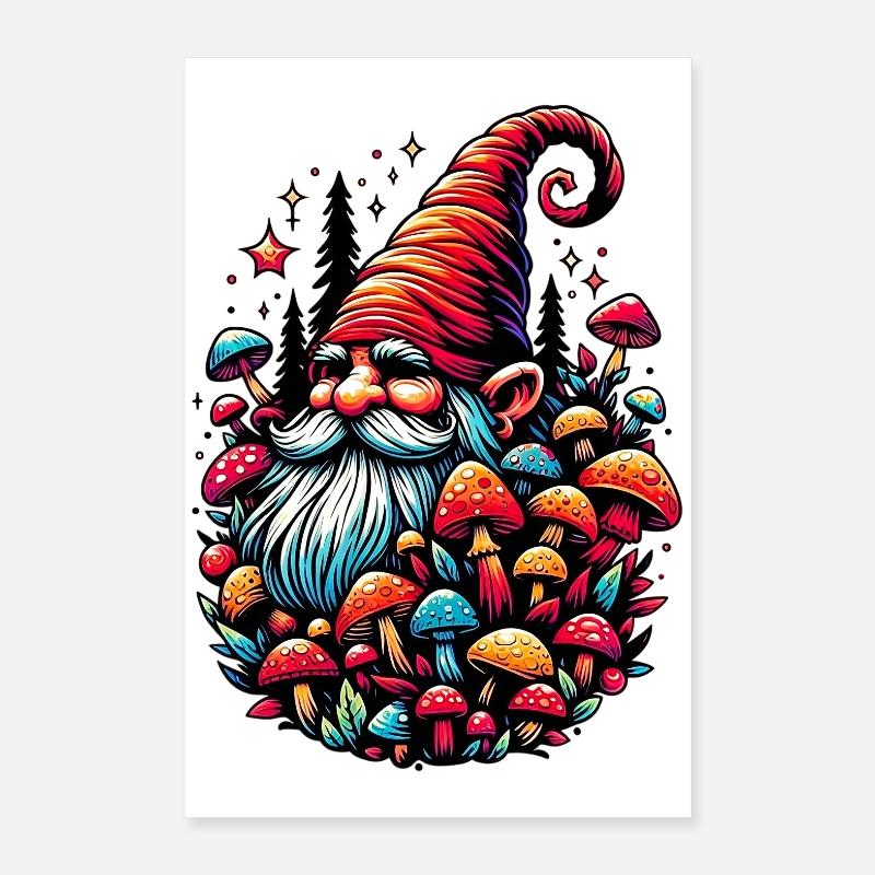 Gnome Poster 40 x 60 cm