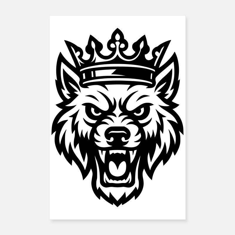 Loup Poster 40 x 60 cm