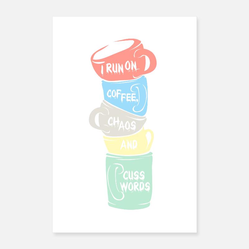 Kaffee Poster 40x60 cm