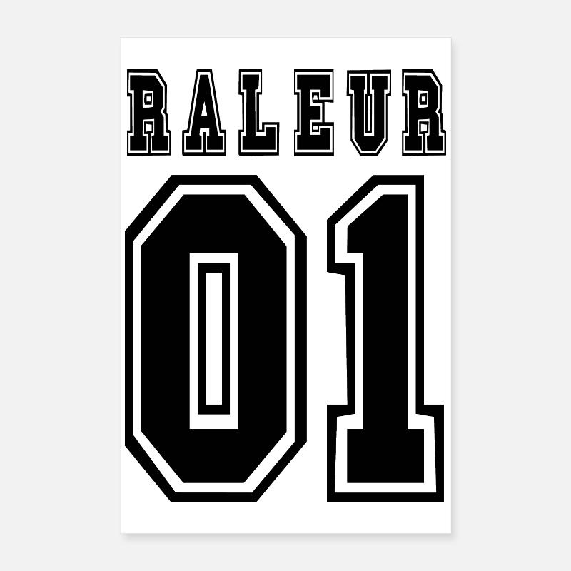 Râleur numéro 1 Poster 40 x 60 cm