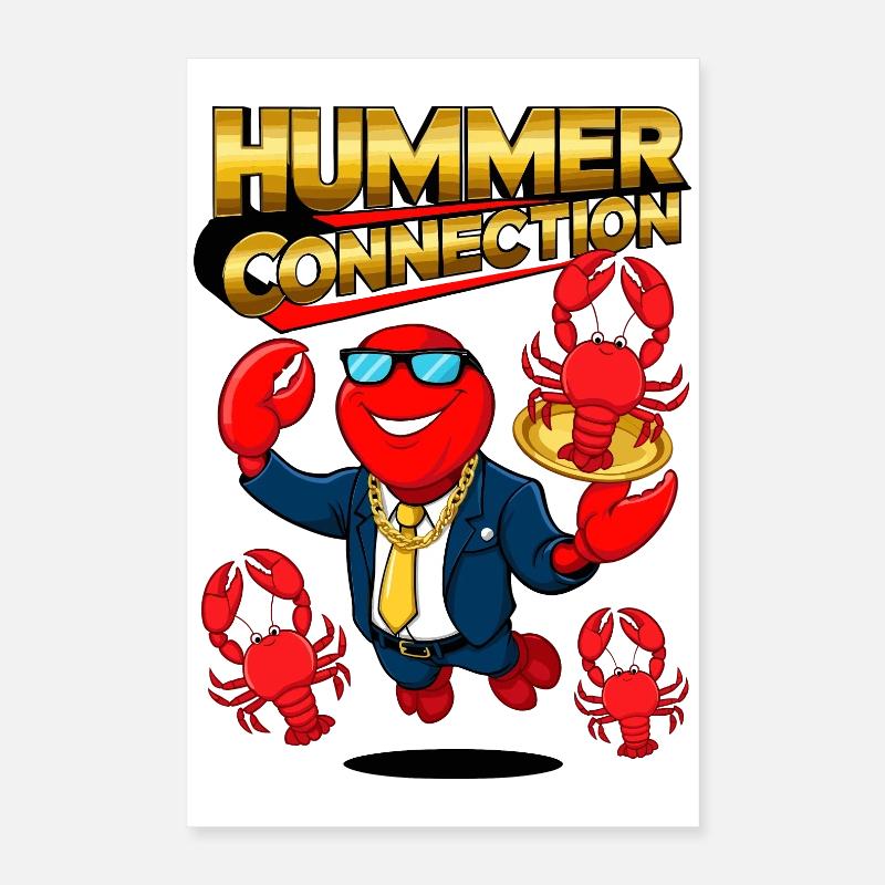 Lobster Connection Poster 16" x 24" (40x60 cm)