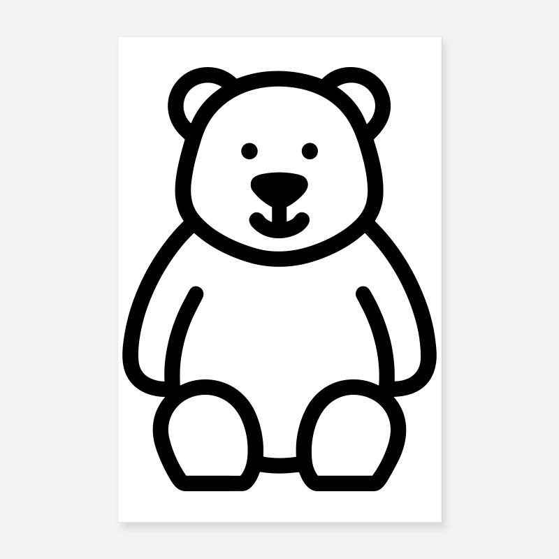Bär Poster 40x60 cm