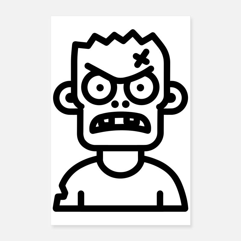 zombie Poster 40 x 60 cm