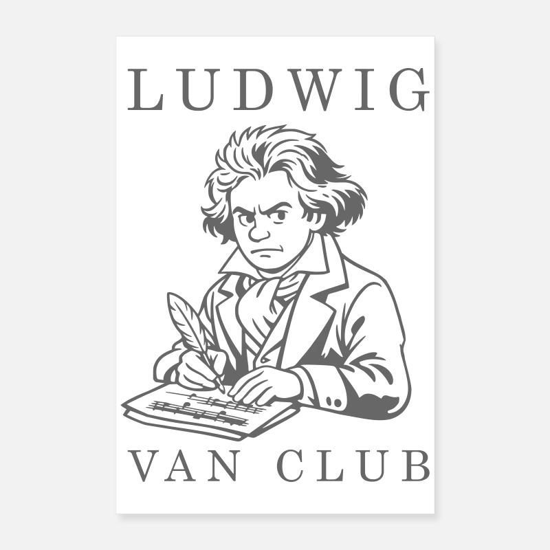 Beethoven Poster 40 x 60 cm
