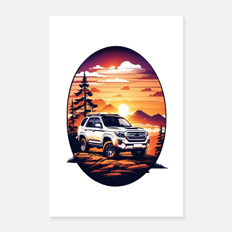 Off-road vehicle Poster 16" x 24" (40x60 cm)