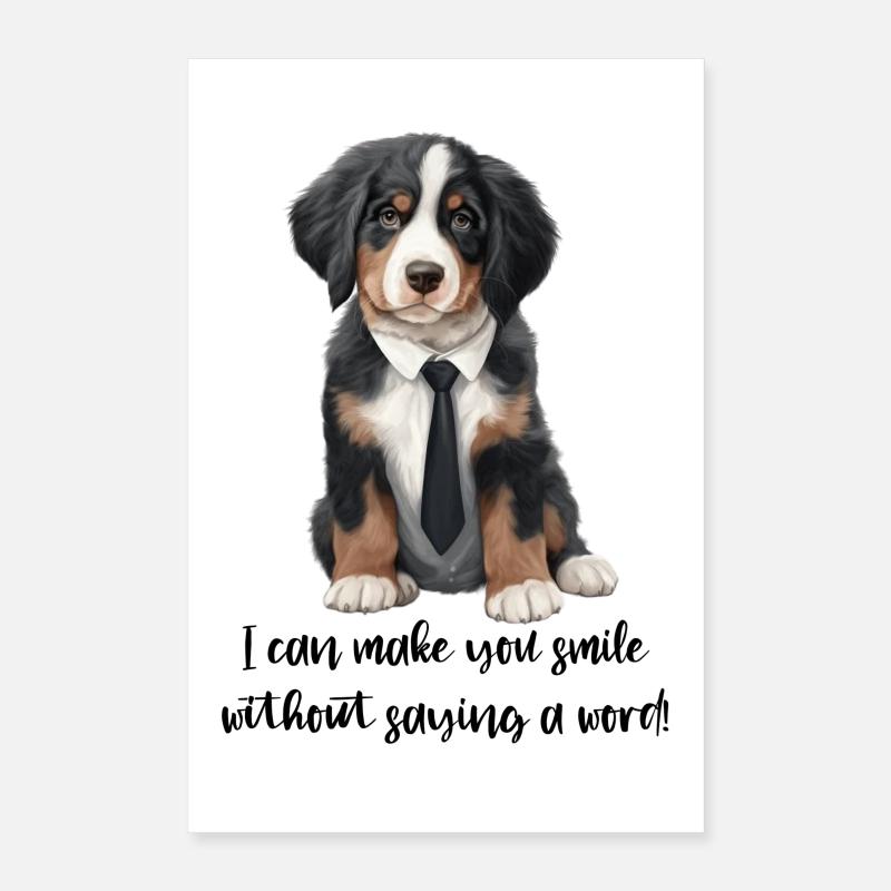 Bouvier bernois Poster 40 x 60 cm