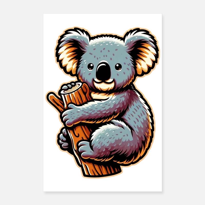 Koala Poster 40 x 60 cm