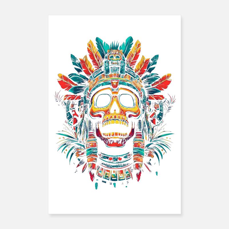 Aztec Poster 40x60 cm