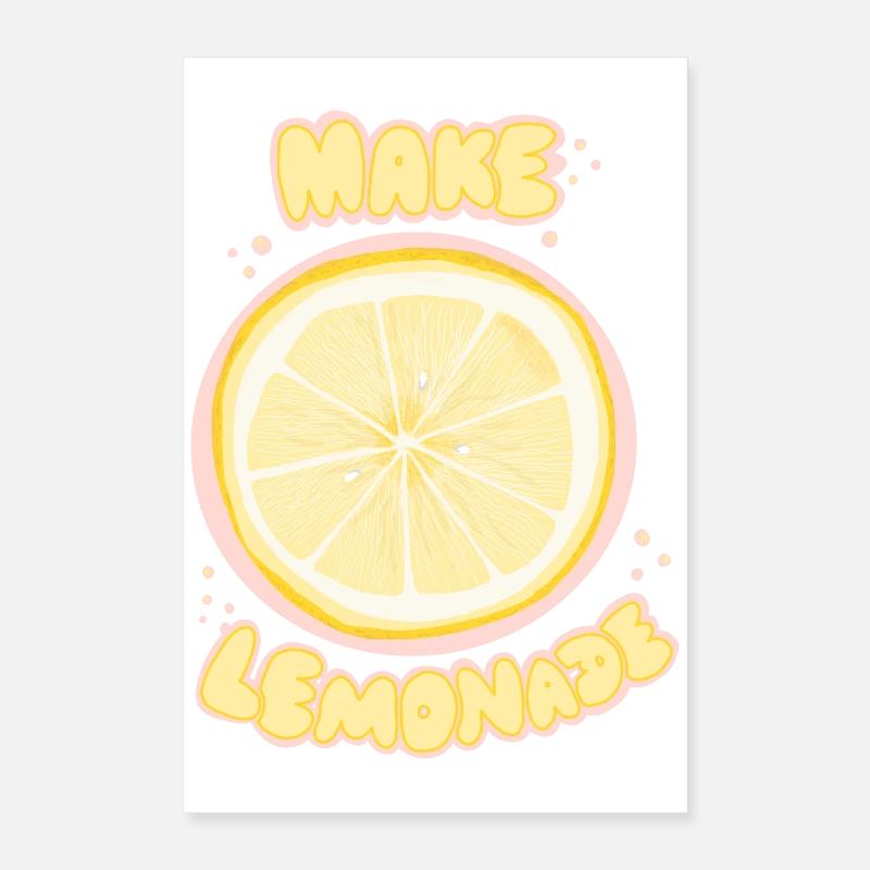 Soda au citron Poster 40 x 60 cm