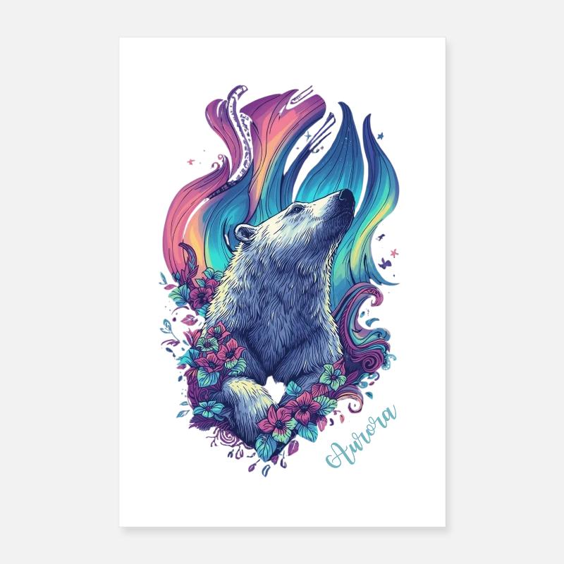Ours Aurora Poster 40 x 60 cm