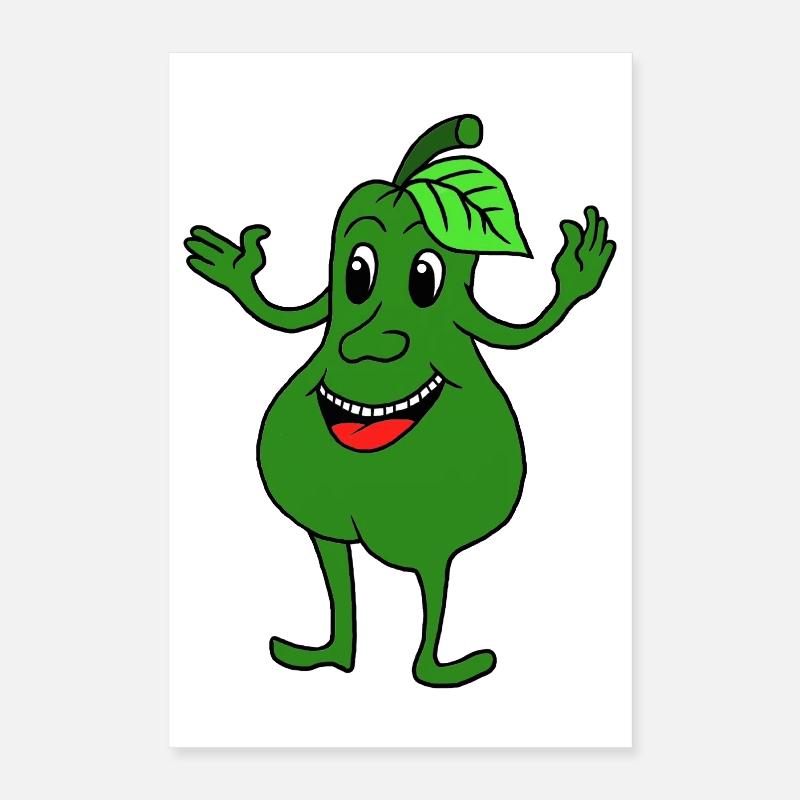 Birne Obst Poster 40x60 cm