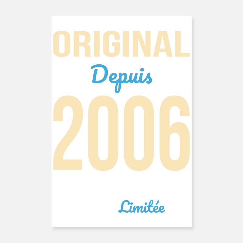 Original seit 2006 – 20-jähriges Jubiläum Poster 40x60 cm
