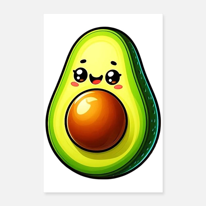Avocado Poster 40x60 cm