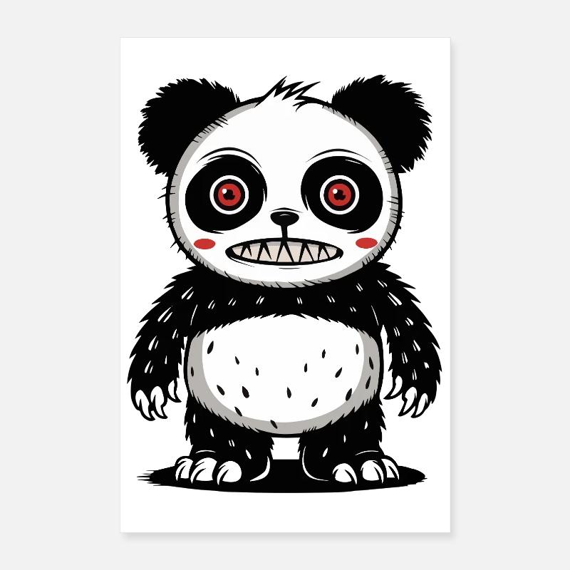 Panda Ours Poster 40 x 60 cm