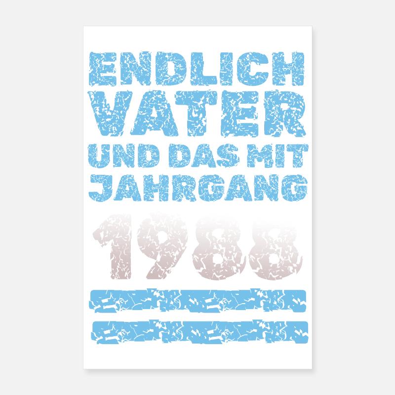 1988 Poster 40 x 60 cm