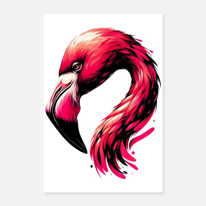 Flamingo Poster 40x60 cm
