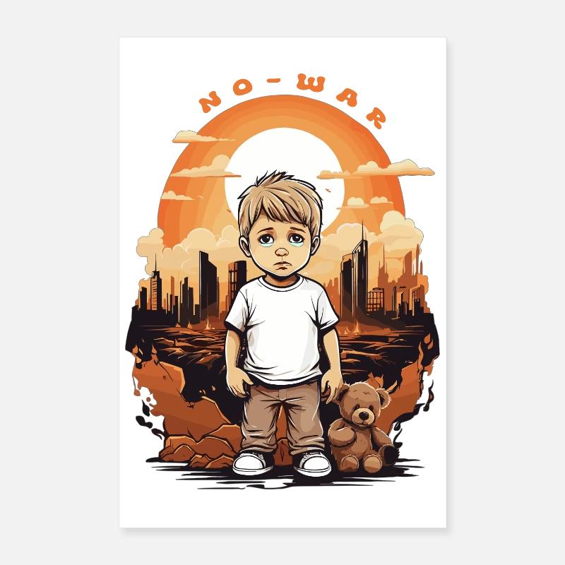 Pas de guerre ! Poster 40 x 60 cm