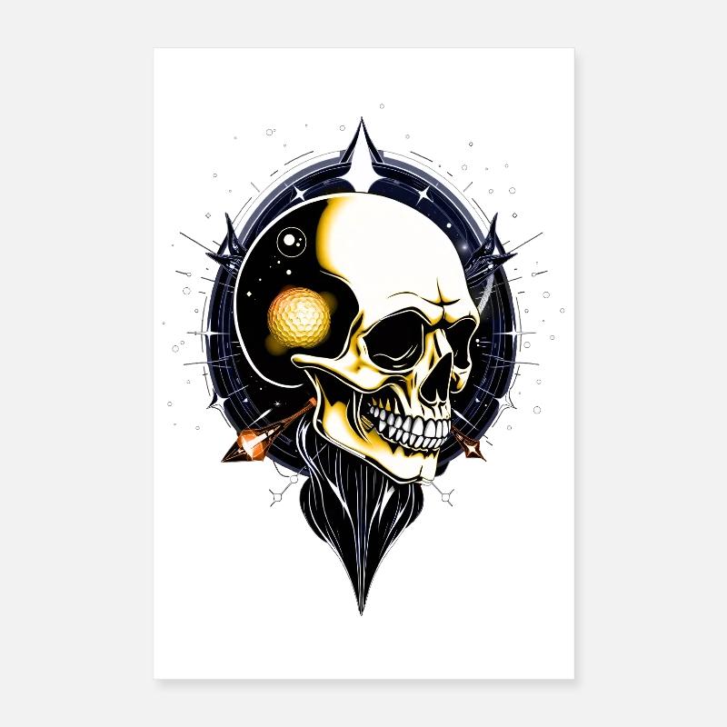 Os de dessin animé Poster 40 x 60 cm