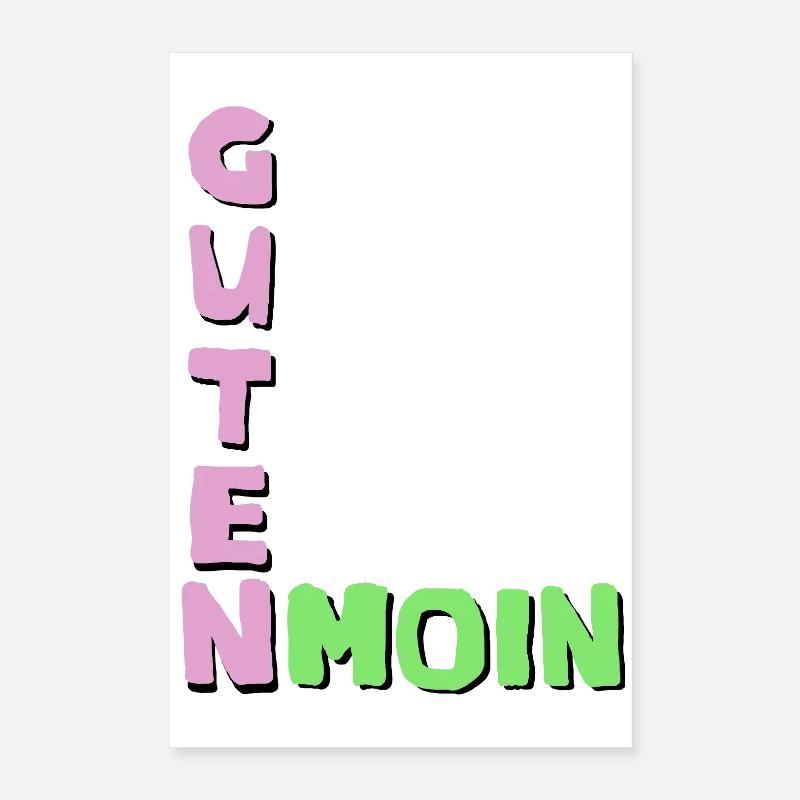 Good morning Poster 16" x 24" (40x60 cm)