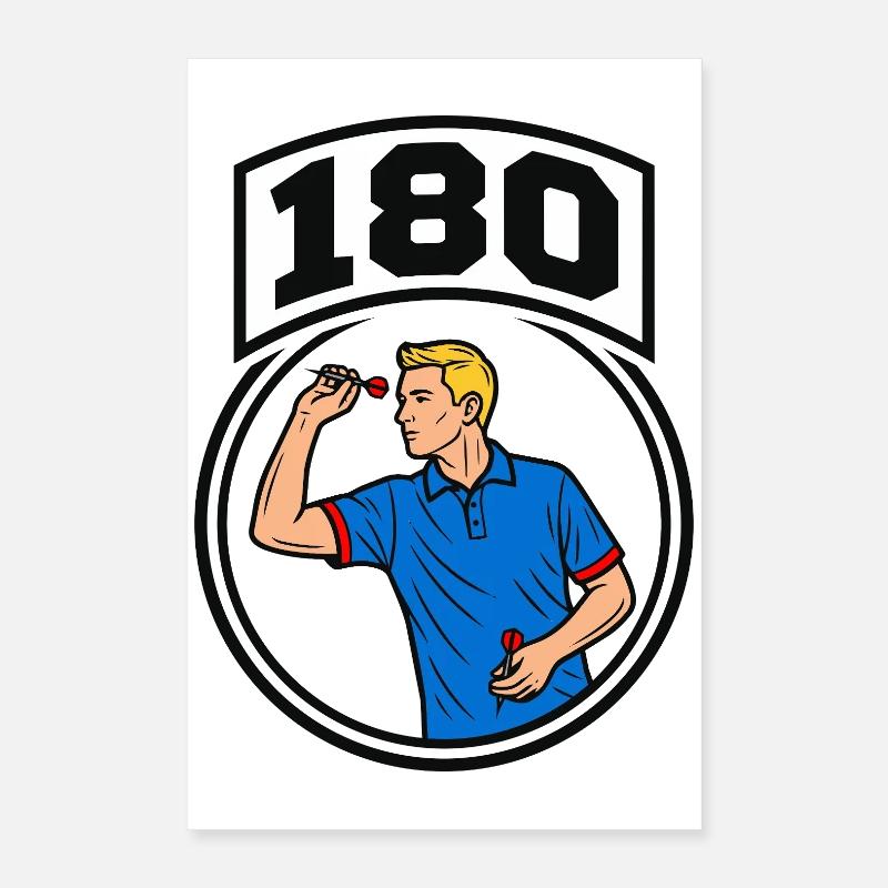 180 Pfeile Poster 40x60 cm