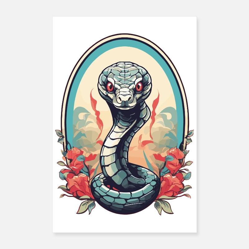 Cobra Snake Poster 16" x 24" (40x60 cm)