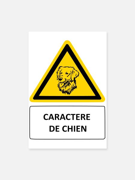 Dog character - Poster 16" x 24" (40x60 cm) - white - Front