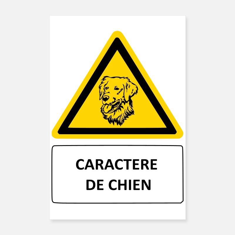 Dog character Poster 16" x 24" (40x60 cm)