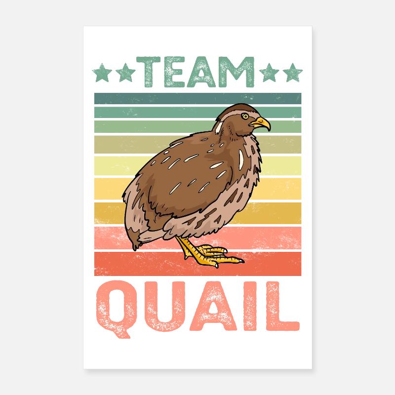 Caille Poster 40 x 60 cm