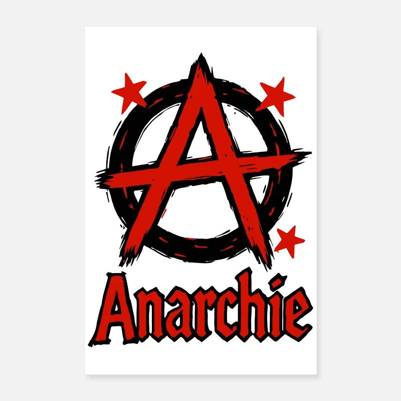 Anarchy - Punk - Revolution Poster 16" x 24" (40x60 cm)