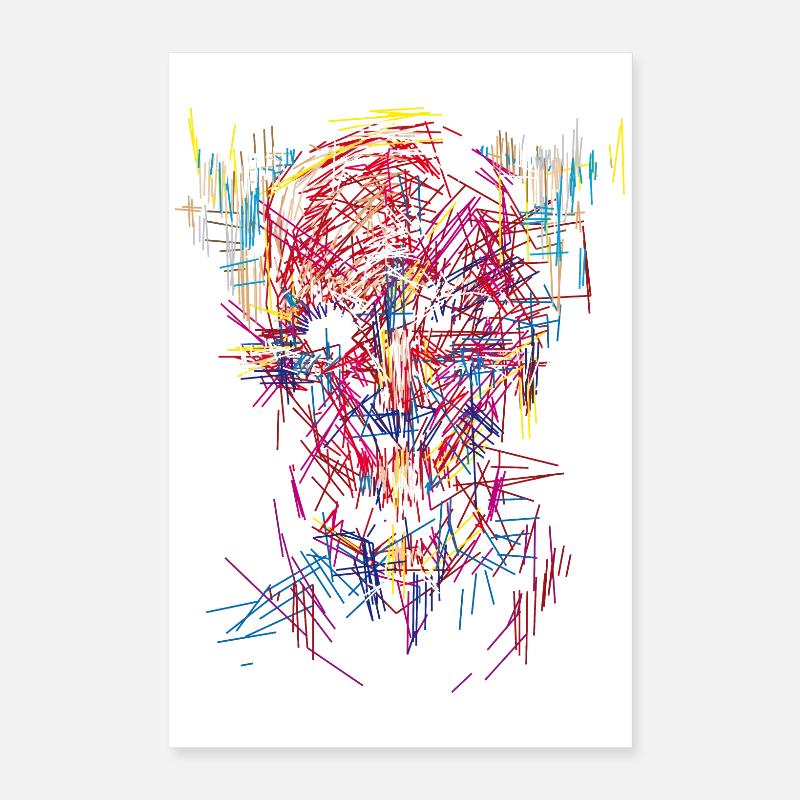 Halloween diable / Résumé Poster 40 x 60 cm