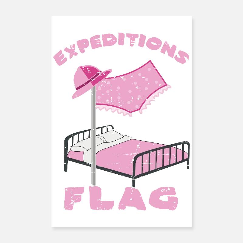 Expedition Flag Underpants Poster 16" x 24" (40x60 cm)