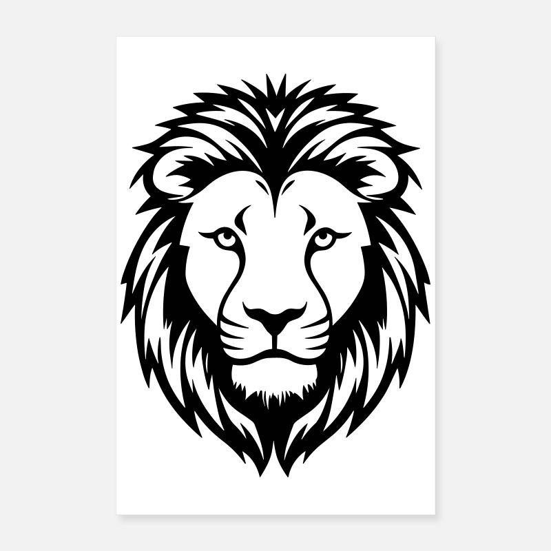 lion Poster 16" x 24" (40x60 cm)