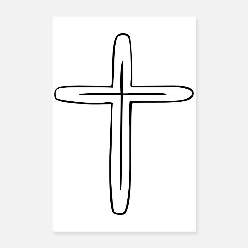 croix Poster 40 x 60 cm