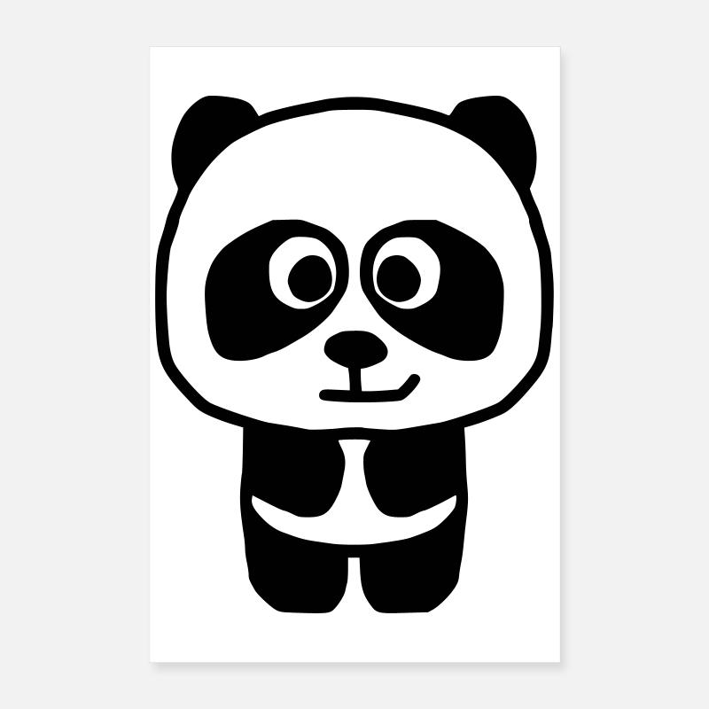 panda Poster 16" x 24" (40x60 cm)