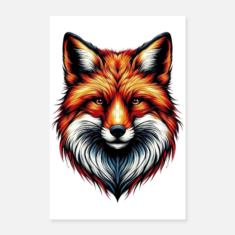 Fuchs Poster 40x60 cm