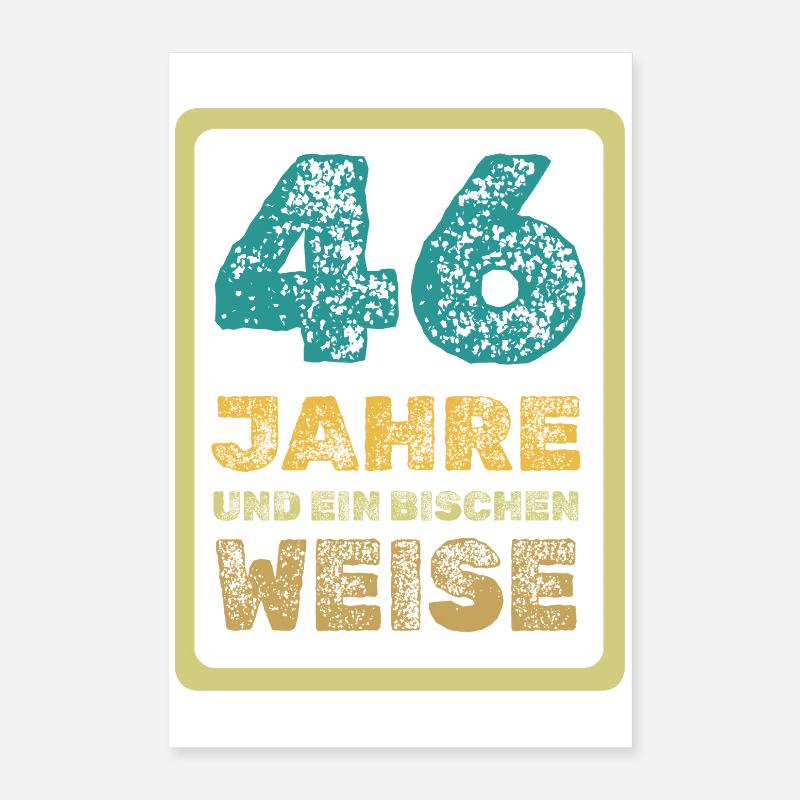 46 Poster 16" x 24" (40x60 cm)