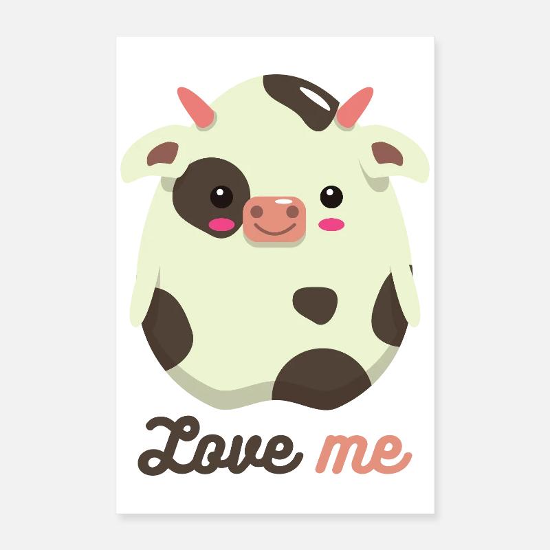 cow Poster 16" x 24" (40x60 cm)