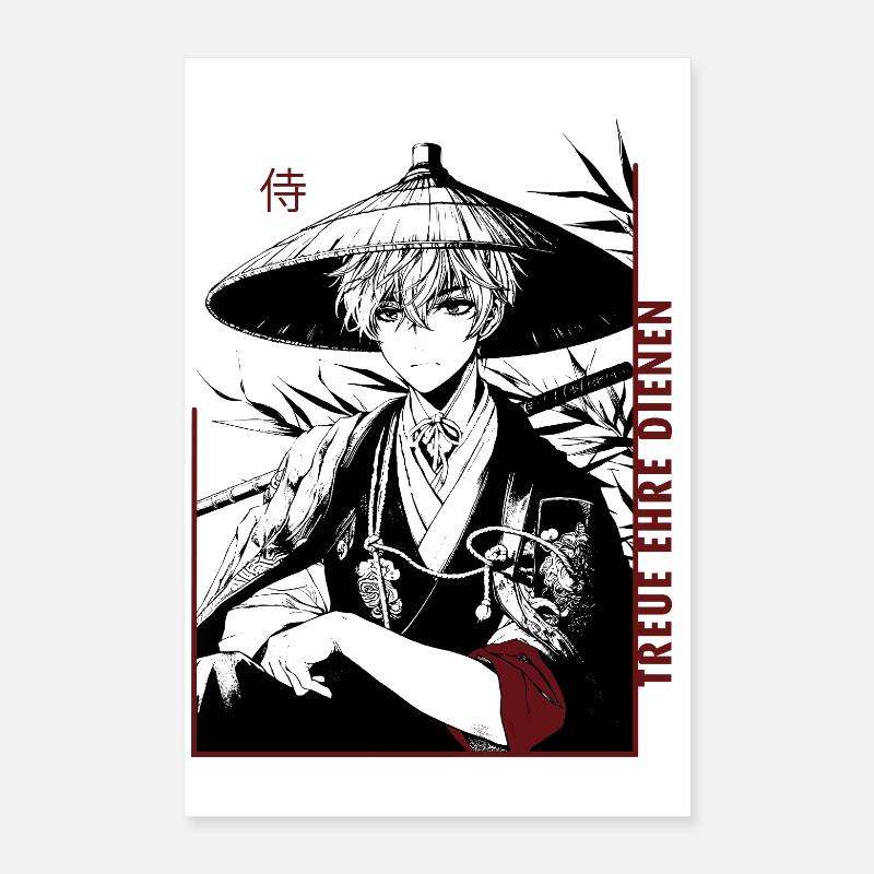 Samurai  Poster 40x60 cm