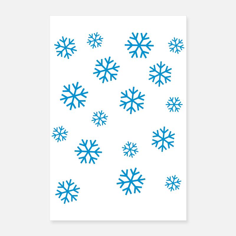 neige Poster 40 x 60 cm