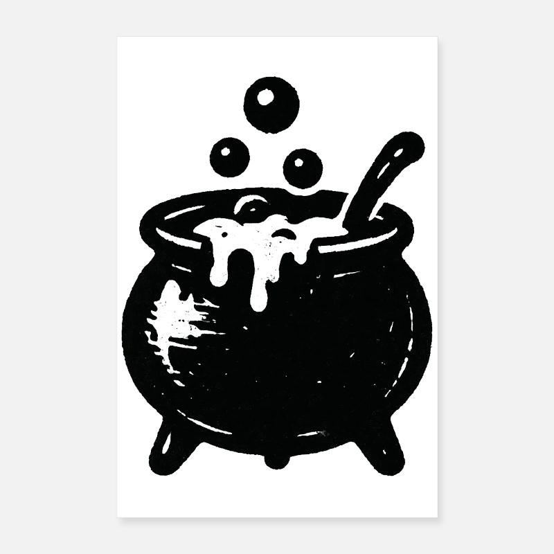 Chaudron de sorcière Bubble Magic Poster 40 x 60 cm