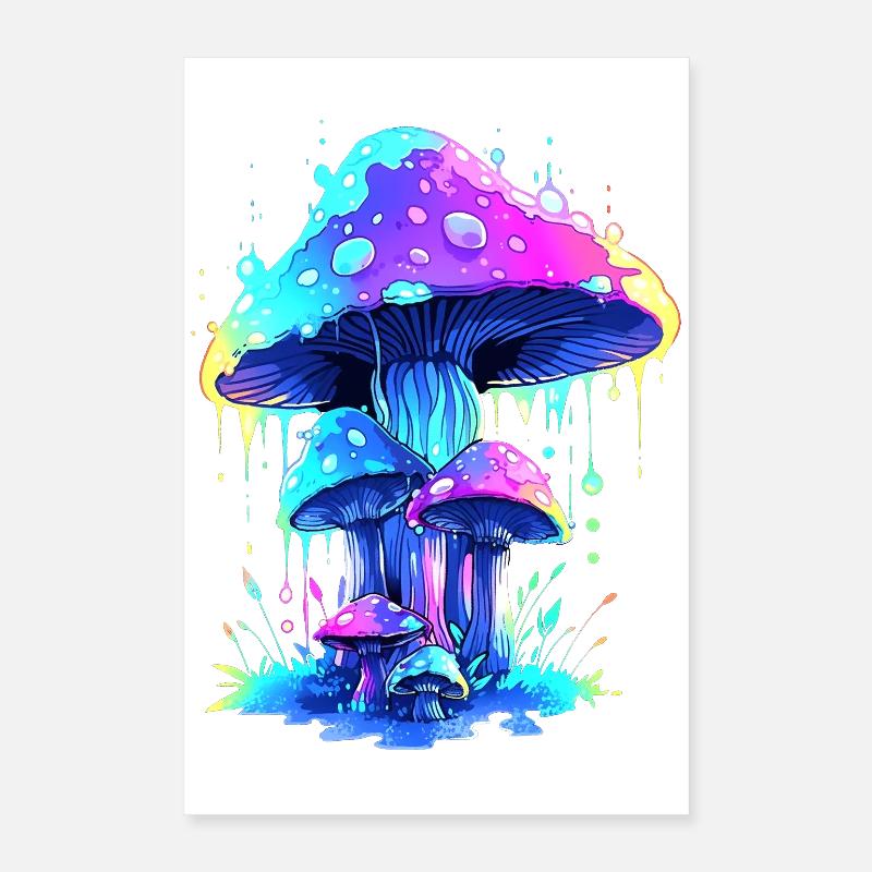 Pilz  Poster 40x60 cm