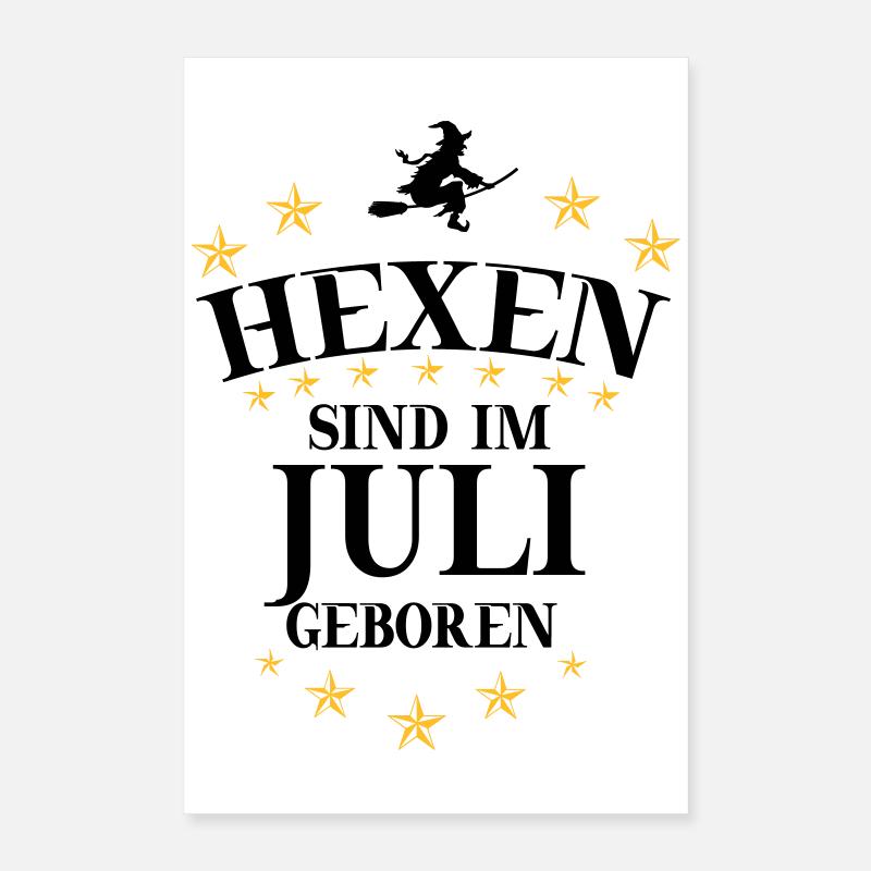 Hexen Juli Poster 40x60 cm